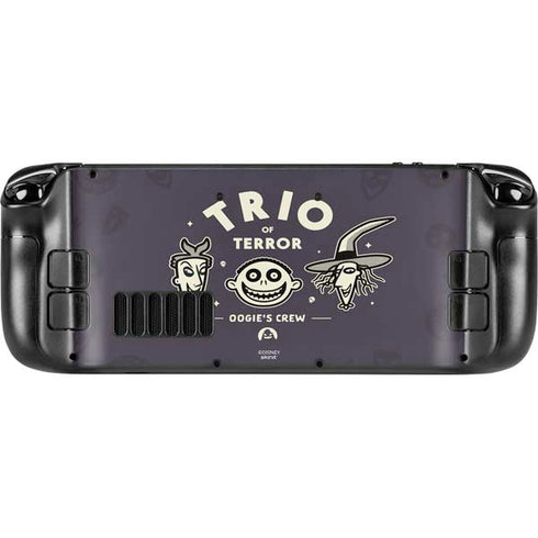 Disney The Nightmare Before Christmas Trio of Terror Steam Deck Handheld Gaming Computer Skin